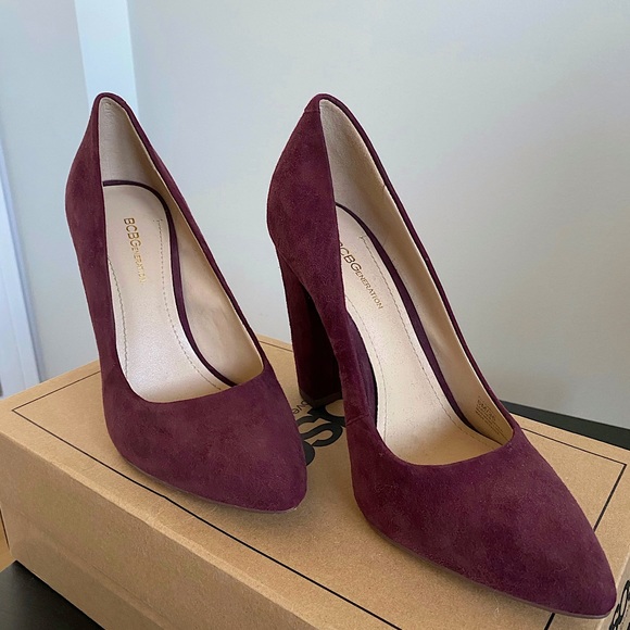 BCBGeneration Suede Pointed Pumps - Picture 2 of 6